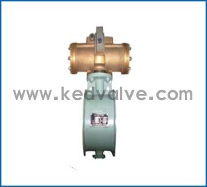 船用氣動對夾式中心型蝶閥