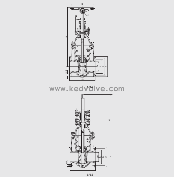 船用油輪閘閥CB/T3591-94(圖1)