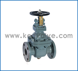 船用日標法蘭鑄鋼閘閥JIS F7366(圖1)