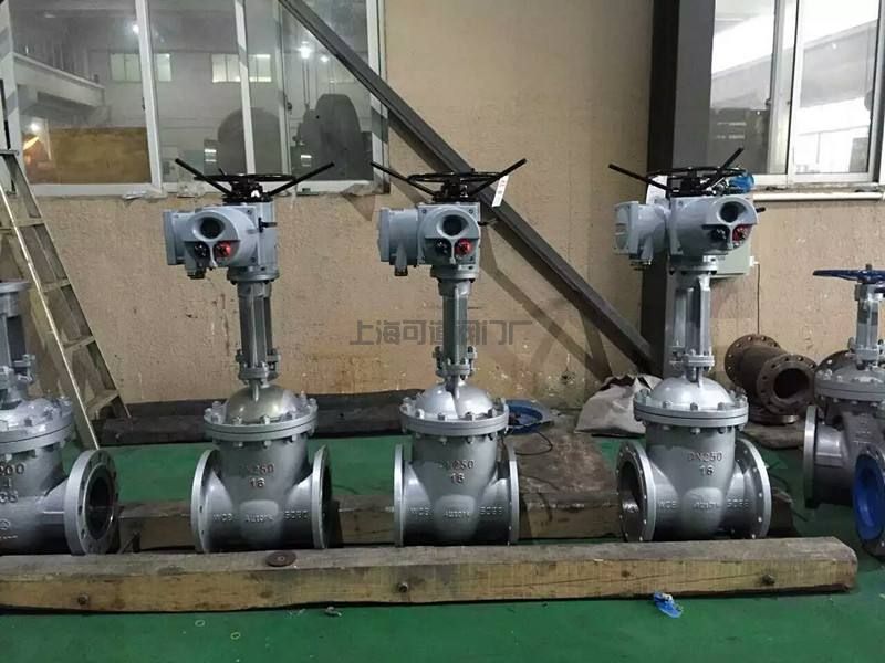 防爆電動閘閥防爆等級BT4/電壓380V/尺寸圖片說明書2